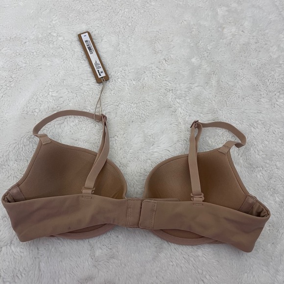 SKIMS Women's Fits Everybody Push Up Demi Bra Clay BR-UWR-2295 Size 32A NWT - Picture 4 of 9